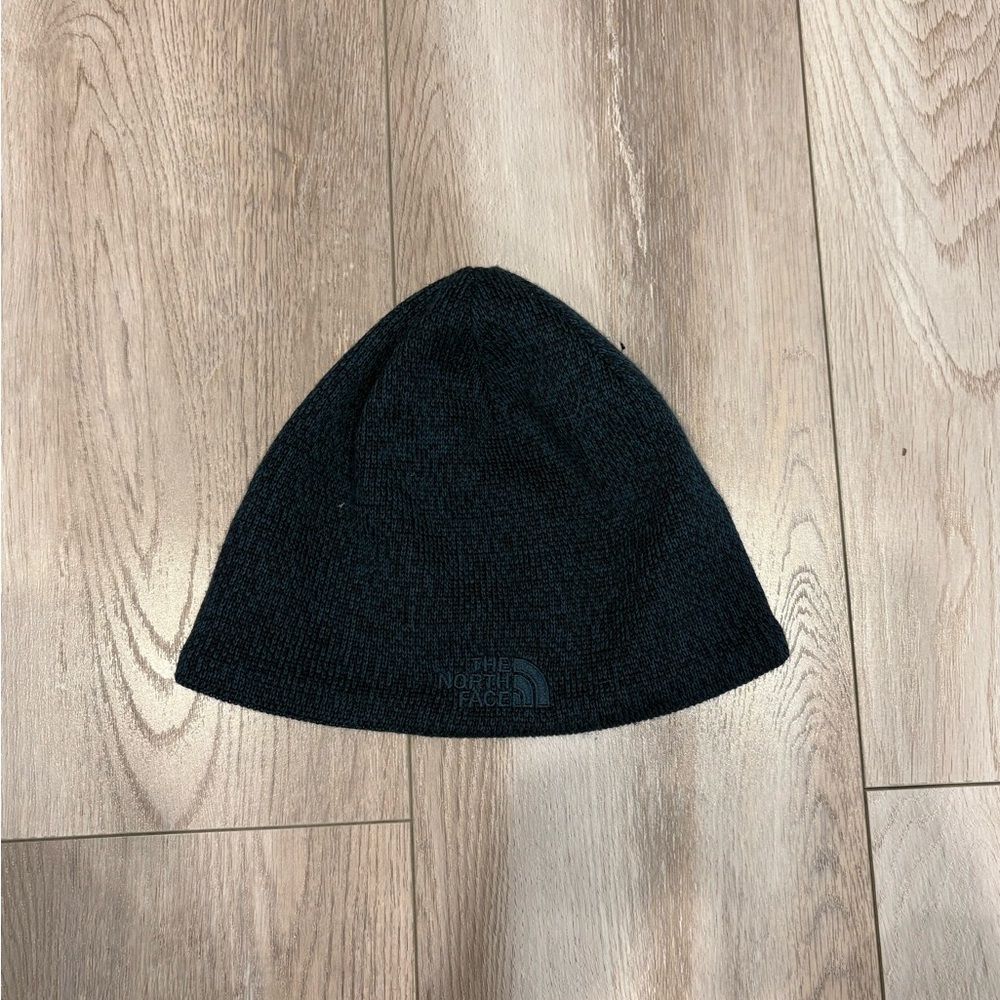 The North Face Dark Blue Knit Beanie